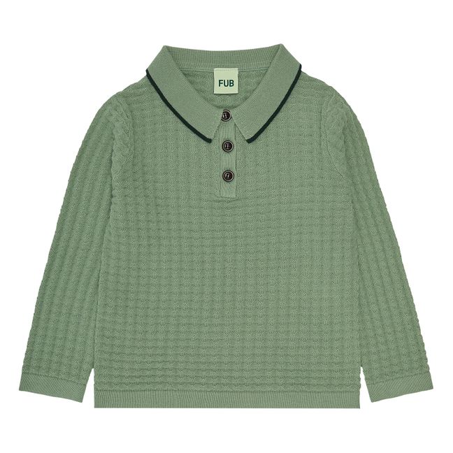 Organic Cotton Polo Shirt | Salvia