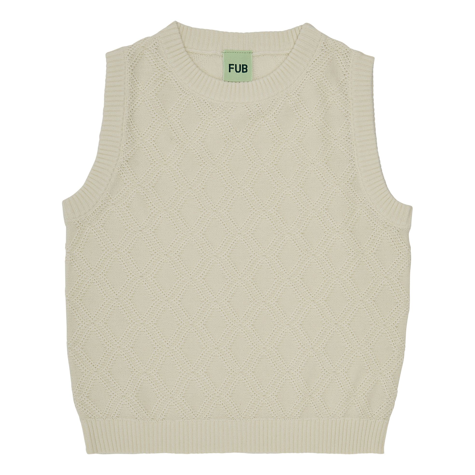 Organic Cotton Vest | Crudo- Imagen del producto n°0