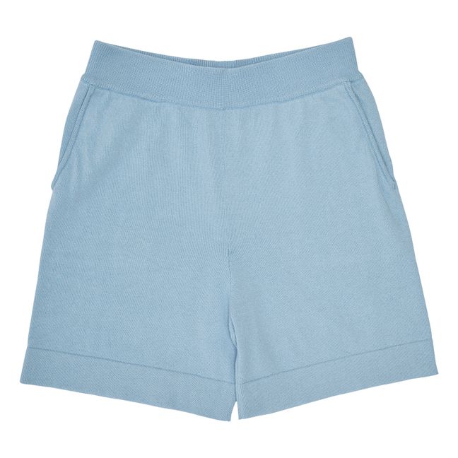 Shorts in cotone organico | Azzurro