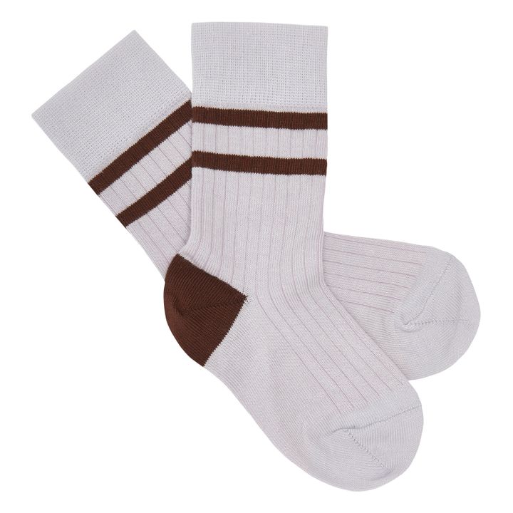 Rib Socks | Lilac- Product image n°0