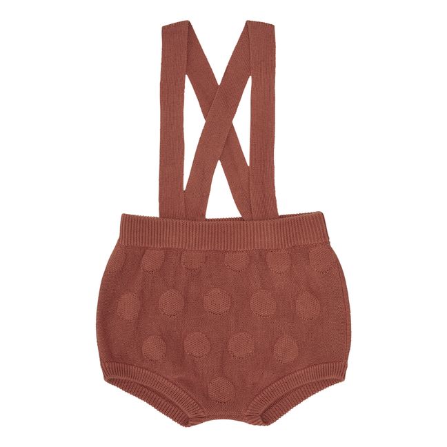 Bloomer Salopette Coton Bio | Terracotta