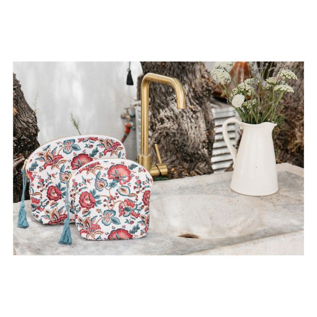 Teiki Small Organic Cotton Purse | Crema