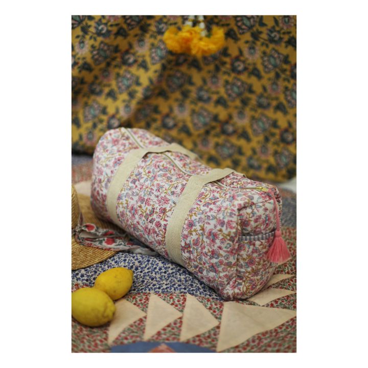 Vaeva Organic Cotton Overnight Bag | Rosa chiaro- Immagine del prodotto n°2