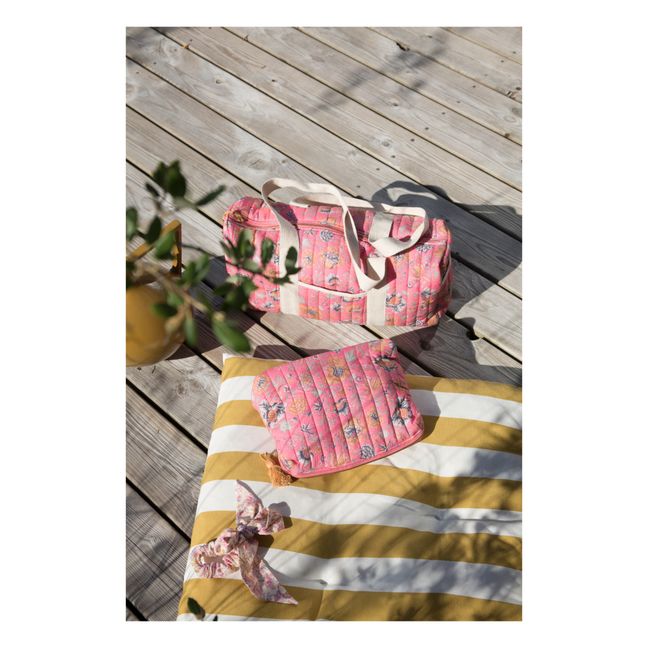 Vaeva Organic Cotton Overnight Bag | Rosa