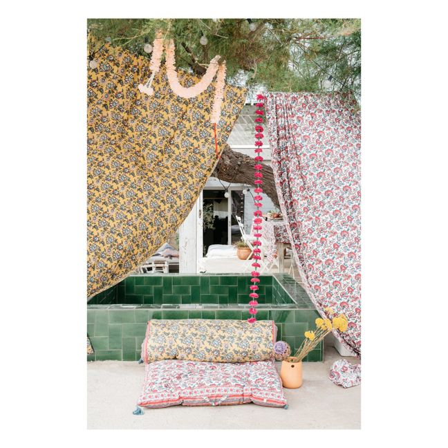 Colette Organic Cotton Curtain | Mustard