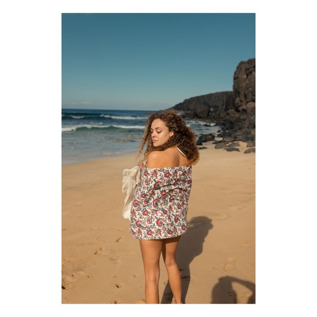 Toalla de Playa Lana | Crema