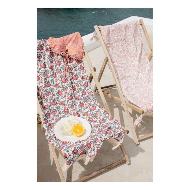 Toalla de Playa Lana | Crema
