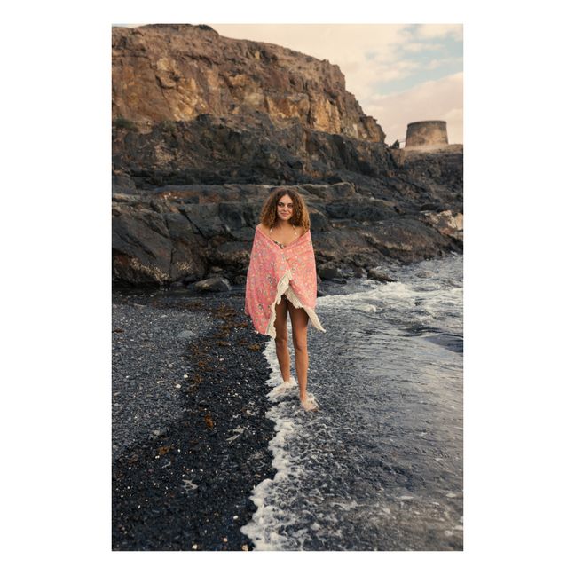 Serviette de plage Lana  | Rose