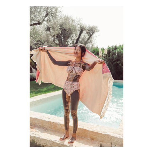 Toalla de Playa Lana  | Rosa