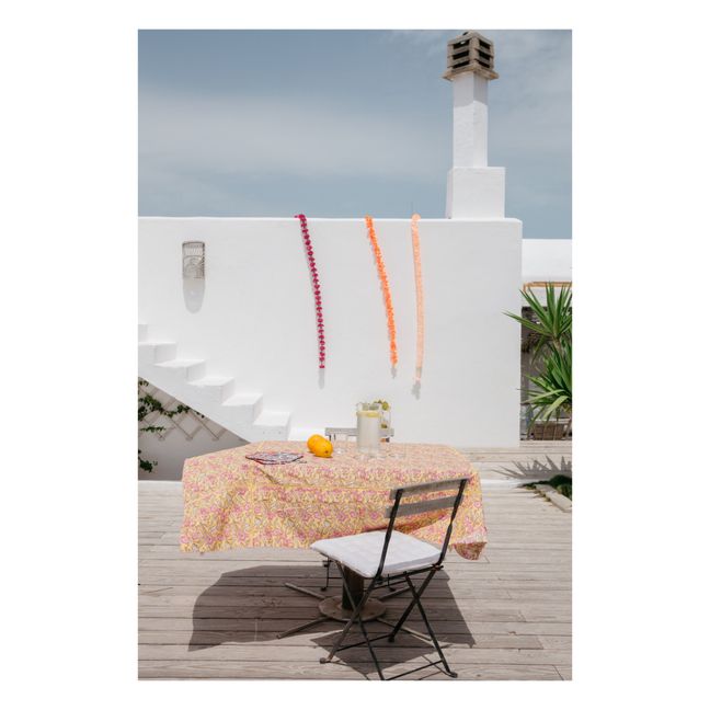 Nappe Carla en coton bio | Jaune