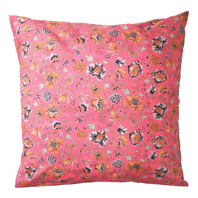Kissenbezug Valerie aus Bio-Baumwolle | Rosa