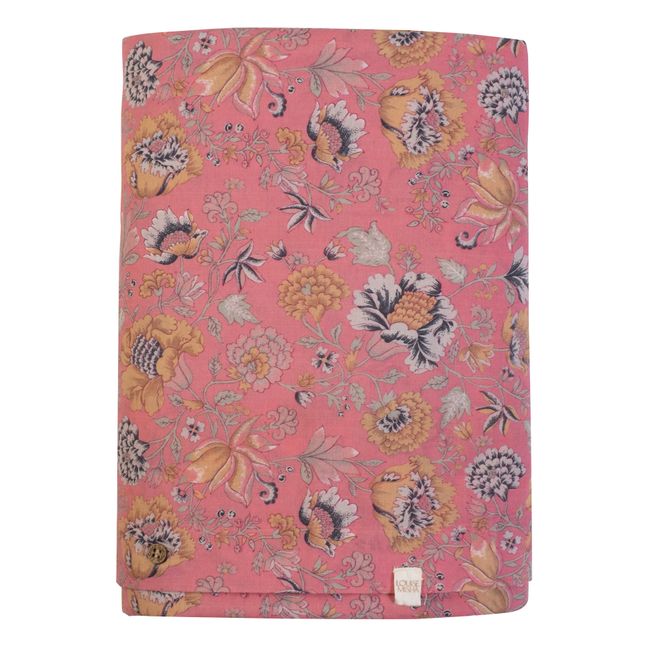 Funda nórdica de algodón orgánico Noemie | Rosa