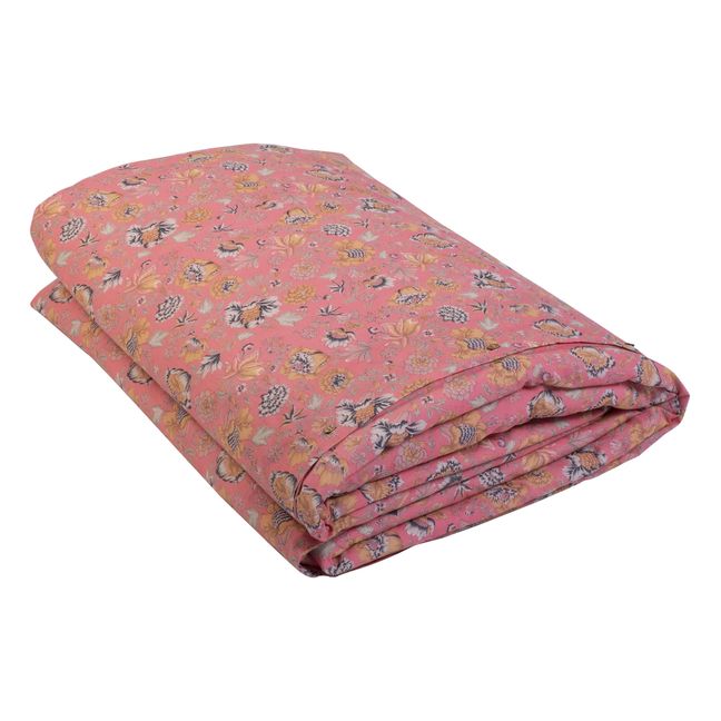 Funda nórdica de algodón orgánico Noemie | Rosa