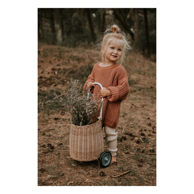 Pull Chunky Coton Bio | Terracotta
