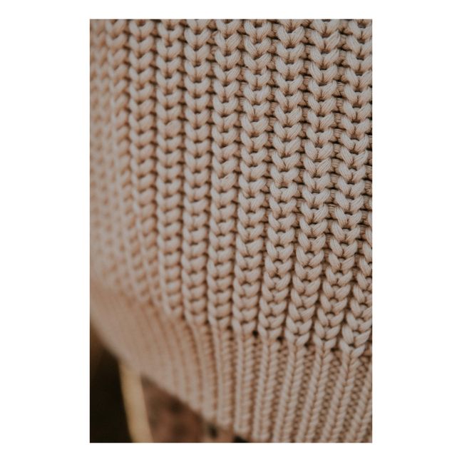 Pull Chunky Coton Bio | Ecru