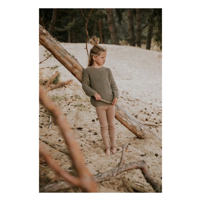 Pull Chunky Coton Bio | Sauge