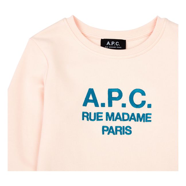 Sweatshirt Elie Bio-Baumwolle | Rosa