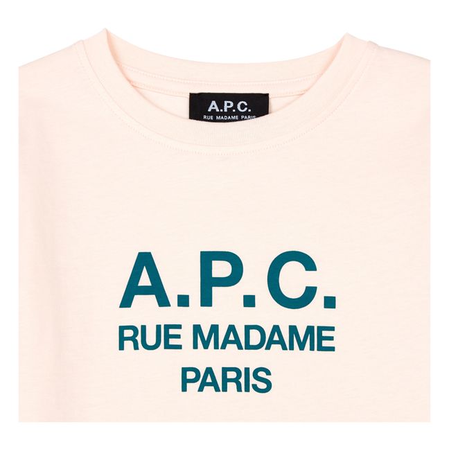 Eden Organic Cotton T-Shirt | Pale pink