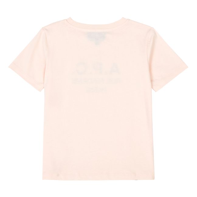 Camiseta de algodón ecológico Eden | Rosa Palo