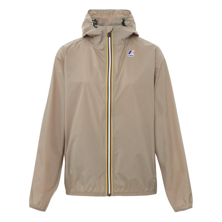 Le Vrai 3.0 Claude Reflective Raincoat | Taupe brown- Product image n°0