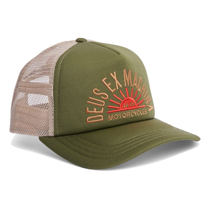 Sunflare Trucker Cap | Olive green- Product image n°0