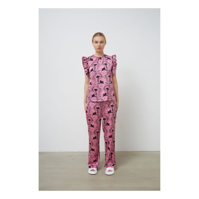 Top de fibras recicladas Bolette | Rosa