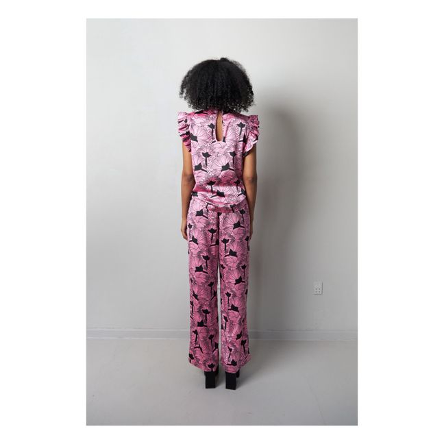 Top de fibras recicladas Bolette | Rosa