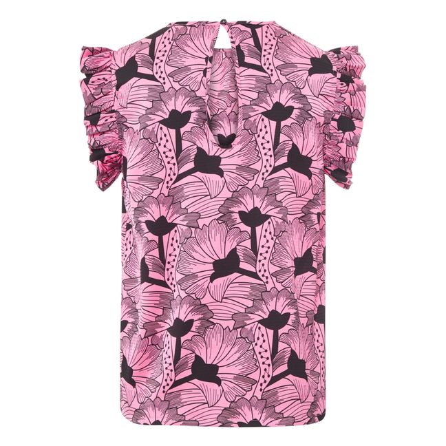 Top de fibras recicladas Bolette | Rosa