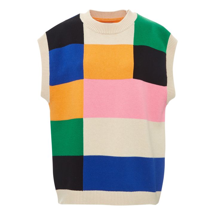 Alberte Sleeveless Sweater | Ecru- Product image n°0