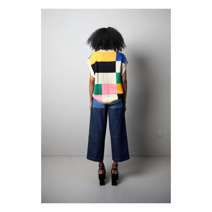 Pull Sans Manches Alberte | Ecru- Image produit n°6