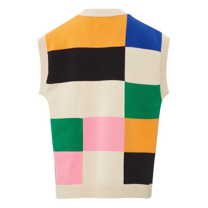Alberte Sleeveless Sweater | Ecru- Product image n°9