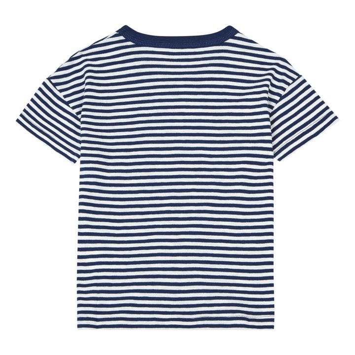 T-Shirt Loose Jersey  | Navy- Produktbild Nr. 5