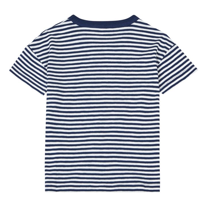 T-shirt Loose en Jersey  | Bleu marine- Image produit n°5