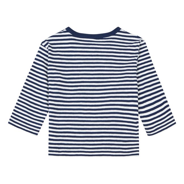 Long Sleeve Jersey T-Shirt | Azul Marino