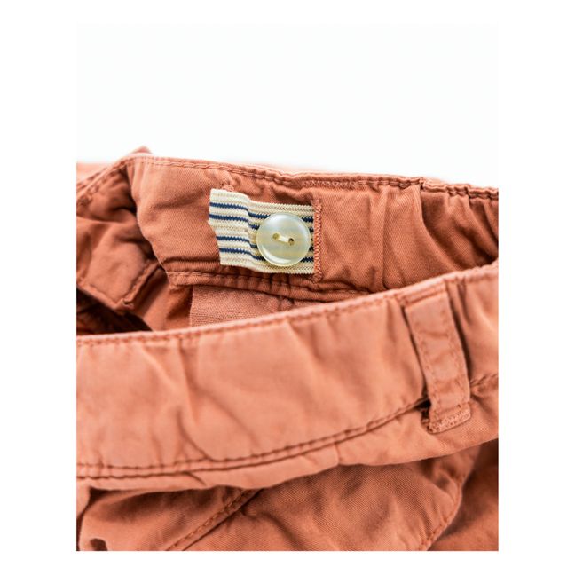 Hose Bill Relaxed | Cognac-Farbe