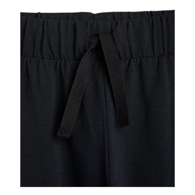 Pantaloni Jogger Tencel Basic | Nero