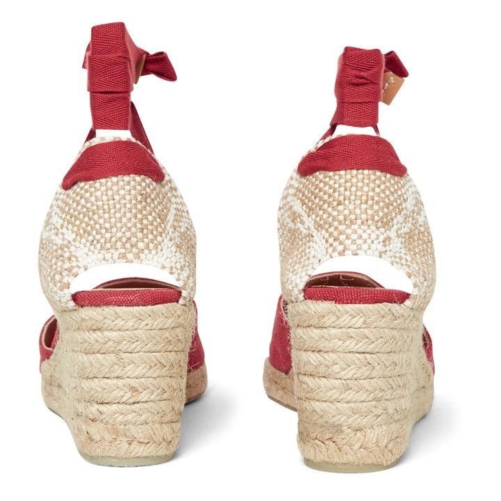 castaner red espadrilles