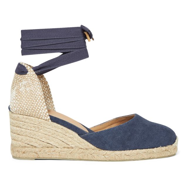 Espadrillas Carina 6 cm | Blu marino