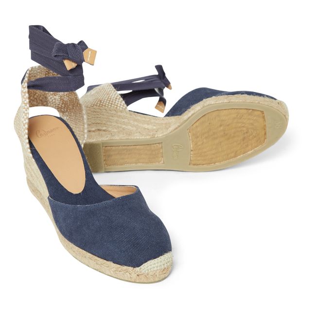 Espadrilles Carina 6 cm | Bleu marine