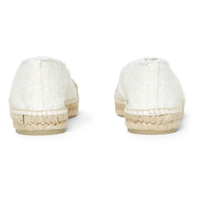 Espadrilles Kampala Lurex | Argenté