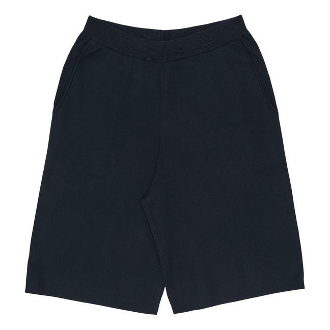 Short Coton Bio - Collection Femme | Bleu marine