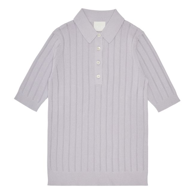 Organic Cotton Polo T-Shirt - Women’s Collection | Purple