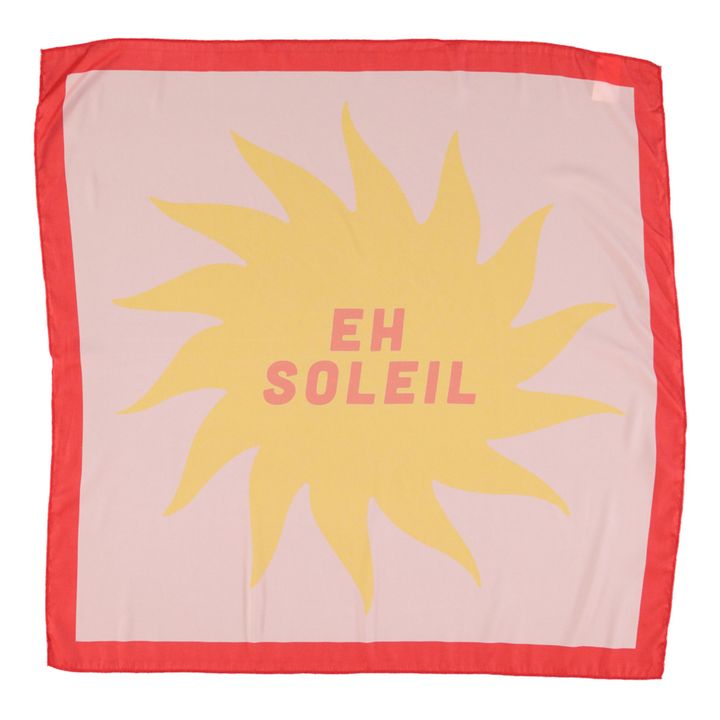 Tuch Sonne | Rot- Produktbild Nr. 0