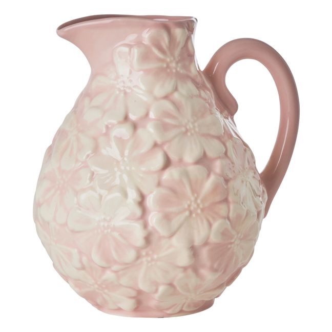 Ceramic Floral Vase  | Pink