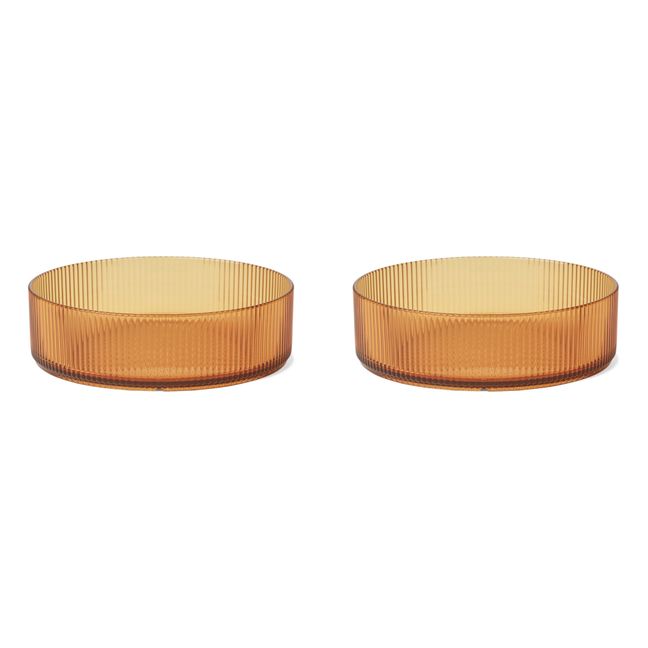 Bols en tritan Joel - Set de 2 | Jaune