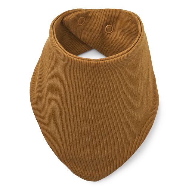Bavoirs bandana en coton bio Anette - Set de 2 | Karamel