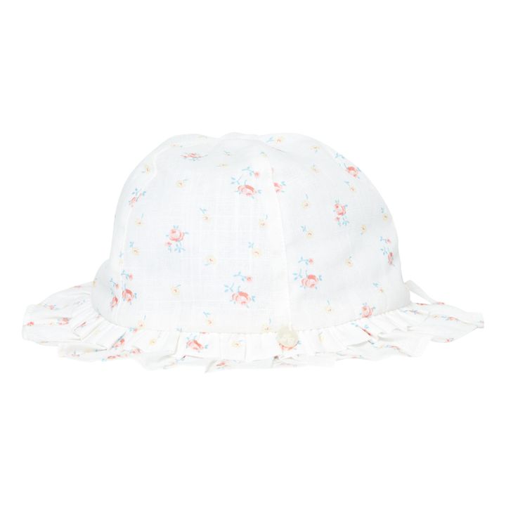 Sombrero de flores | Crudo- Imagen del producto n°1
