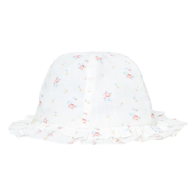 Sombrero de flores | Crudo