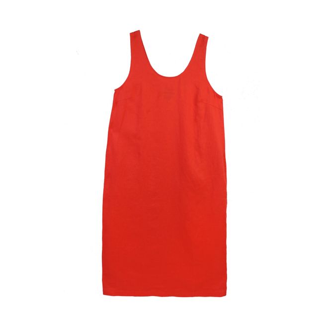 Robe Basic Shift Lin | Vermillion