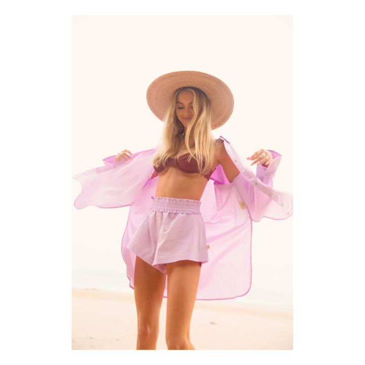Conjunto de camisa Malibú | Lila- Imagen del producto n°3
